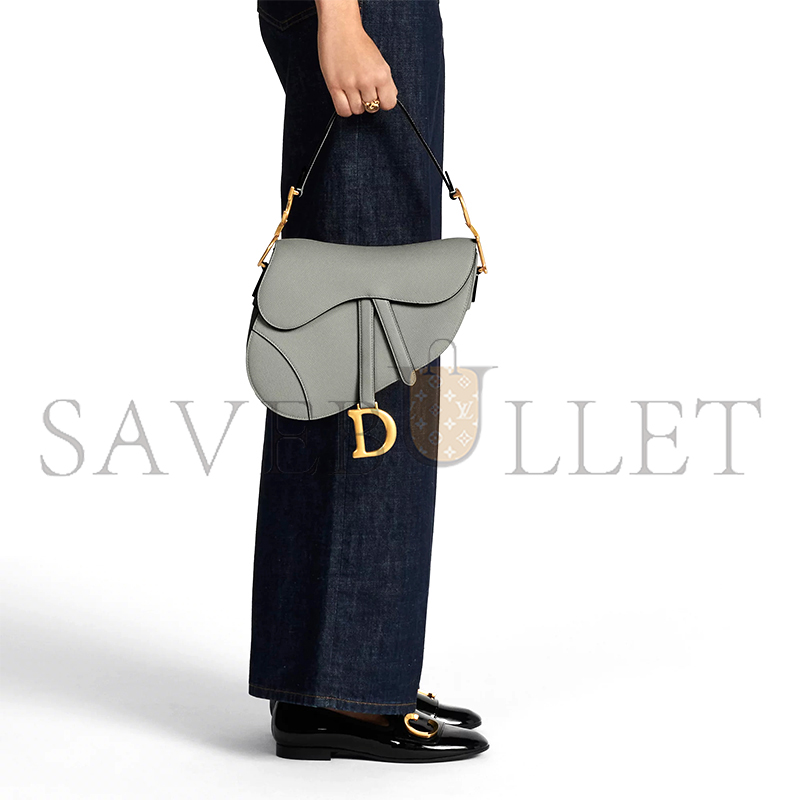 D*or saddle bag with strap m0455cbaa_m41g (25.5*20*6.5cm)